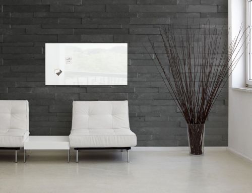 Sigel Artverum Magnetic Glass Board 1300x550mm Super WH