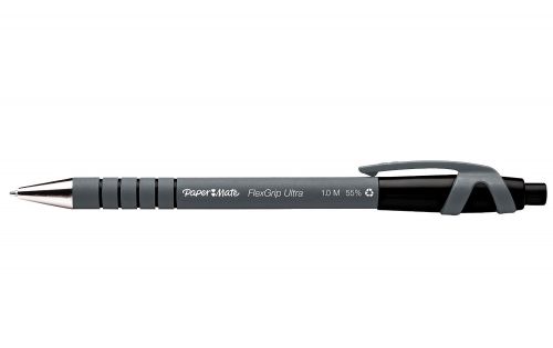 Paper Mate Flexgrip Ultra Medium Tip 1.0 mm Black PK36