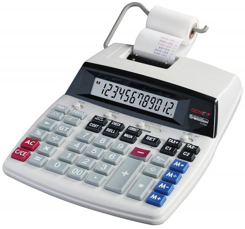 Value Genie D69Plus 12-Digit Printing Calculator