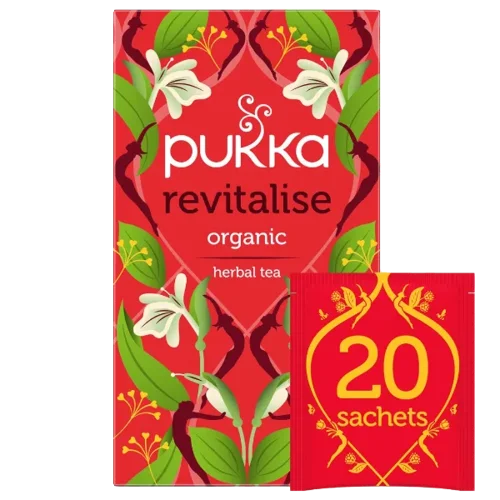 Pukka Tea Revitalise Tea Envelopes (Pack 20) 0850835000016