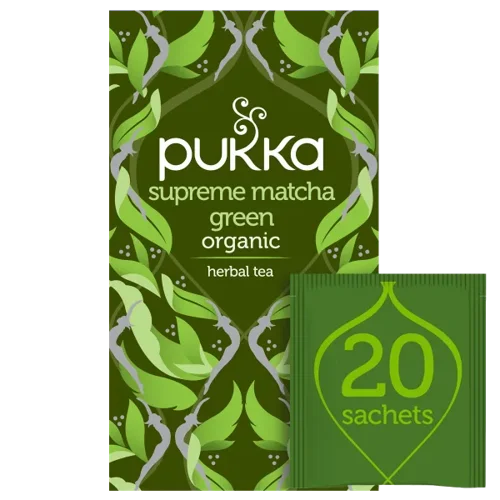 Pukka Tea Supreme Matcha Green Envelopes (Pack 20) 5060229012005