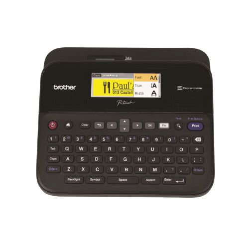 Brother P-touch PT-D600VP (24mm) PC Connectable Desktop Label Printer 180dpi 30mm/s USB