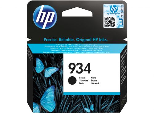 HPC2P19AE - HP 934 Black Standard Capacity Ink Cartridge 9ml for HP OfficeJet Pro 6230/6830 - C2P19AE