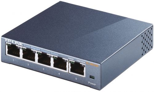 TP Link Unmanaged 5 Port Gigabit Desktop Switch