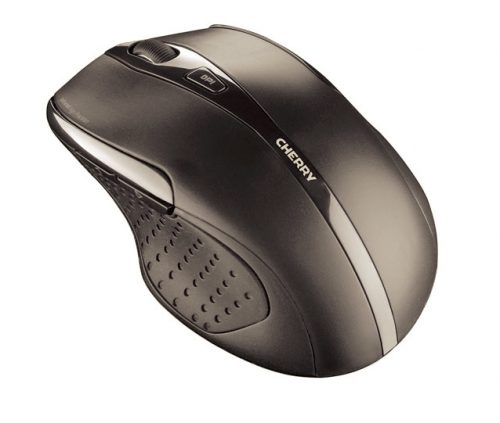 Cherry MW 3000 USB Wireless Ergonomic Mouse Right Hand with Additional Keys Black JW-T0100 | CH07665 | Cherry GmbH