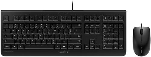 Cherry Desktop Keyboard and Mouse Desktop Combo Corded Black JD-0800GB-2
