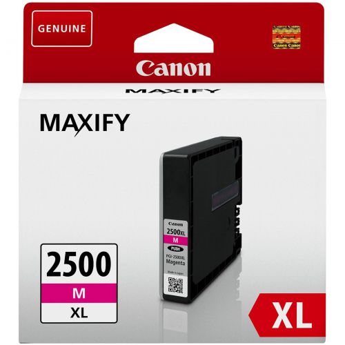 Canon PGI2500XLM Magenta High Yield Ink Cartridge 19ml - 9266B001