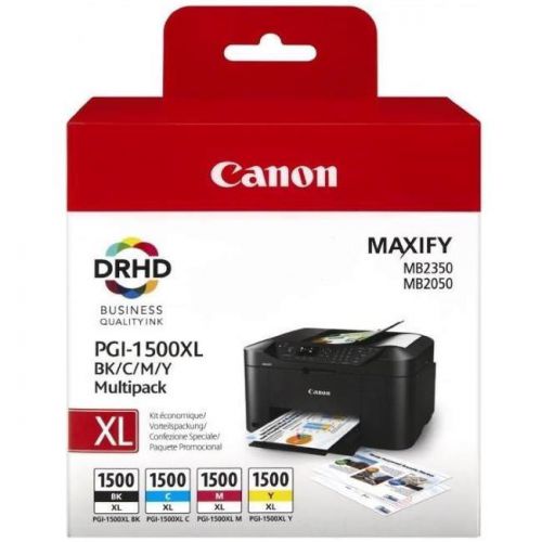 OEM Canon PGI-1500XL 4 Colour Hi Cap Ink Cartridges
