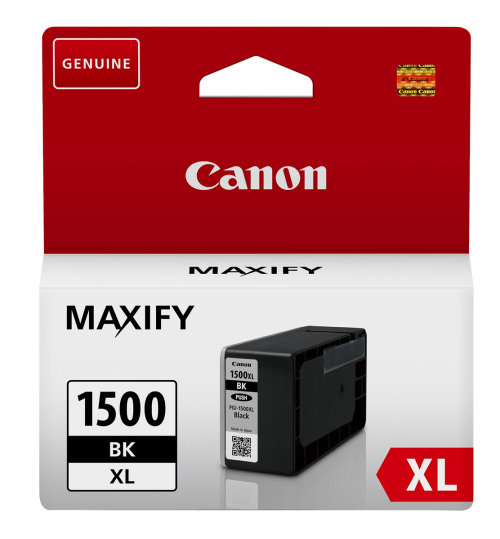 OEM Canon PGI-1500XLBK Black Hi Cap Ink Cartridge