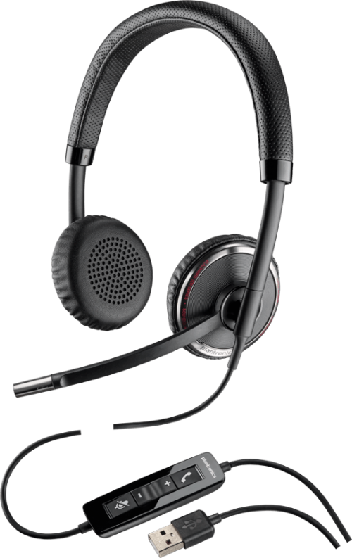 Plantronics Blackwire C520 Stereo Headset USB