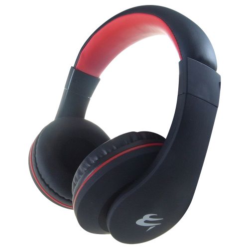 HP531 Stereo Mobile Headset with In-Line Mic and Controller - Black/Red 24-1531