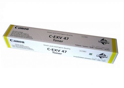 OEM Canon CEXV47 Yellow Toner Cartridge 8519B002AA