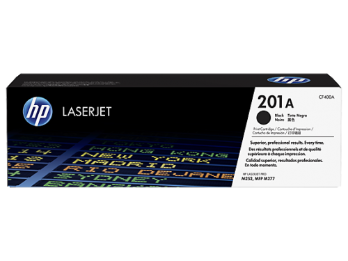 HP 201A Black Standard Capacity Toner 1.5K pages for HP Color LaserJet Pro M252/M274/M277 - CF400A