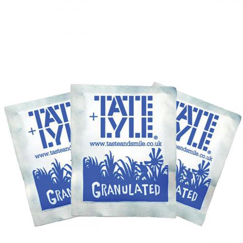 Tate & Lyle White Granulated Sugar Sachets (Pack 1000) 0499123