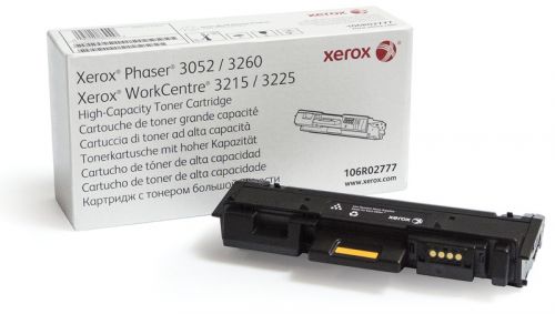 Xerox Black High Capacity Toner Cartridge 3k pages for P3260 WC3225 - 106R02777 XE106R02777