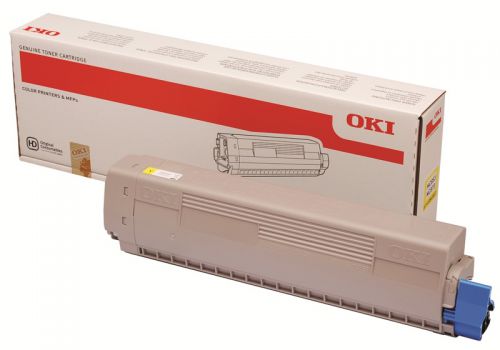 OKI Yellow Toner Cartridge 7.3K pages - 45862837 Oki Systems