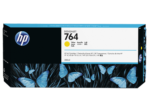 HP No 764 Yellow Standard Capacity Ink Cartridge  300ml - C1Q15A