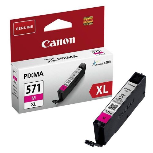 OEM Canon CLI-571MXL Magenta High Capacity  Ink Cartridge 0333C001