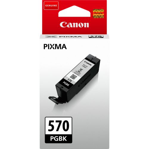 Canon PGI570BK Black Standard Capacity Ink Cartridge 15ml - 0372C001  CAPGI570BK