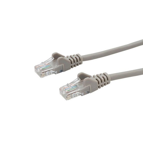 3m RJ45 CAT6 UTP Stranded Flush Moulded LS0H Network Cable - 24AWG - Grey 31-0030G