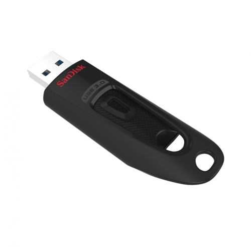 The SanDisk Ultra USB 3.0 Flash Drive combines faster data speeds and generous capacity in a compact, stylish package. Spend less time waiting and transfer files to the drive up to ten times faster than with a standard USB 2.0 drive. With storage capacities up to 256GB, the drive can accommodate your bulkiest media files and documents.
