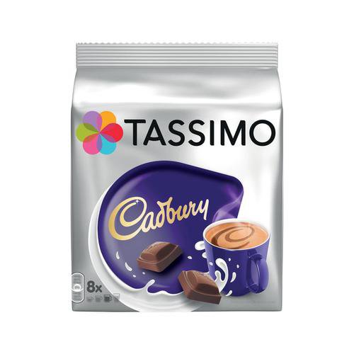 Tassimo Cadbury Hot Chocolate Pods (Pack 8) 4031638