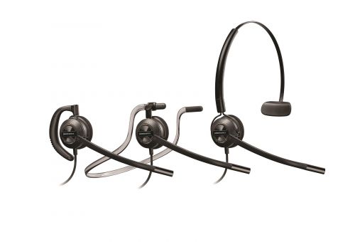 8PO783P1AAABB | Experience the lightest ever series of professional corded headsets with the new EncorePro 540. Its unique, convertible design offers users a choice of three different wearing styles for additional all-day comfort.