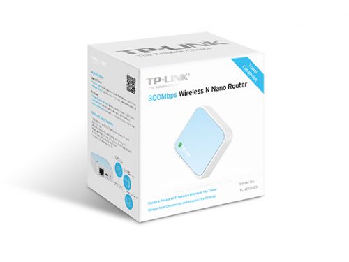 TP Link TLWR802N 300Mbps Wireless N Nano Router Network Routers 8TPTLWR802N