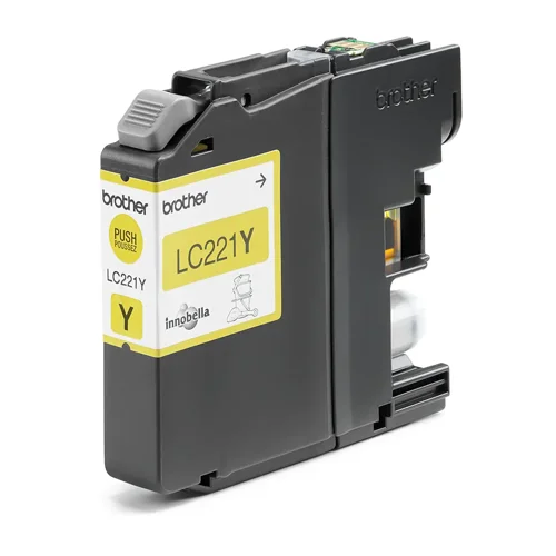 Brother LC221Y Inkjet Cartridge Yellow LC221Y