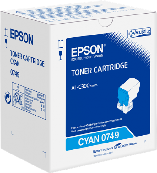 Epson 0749 Cyan Toner Cartridge 8.8k pages - C13S050749