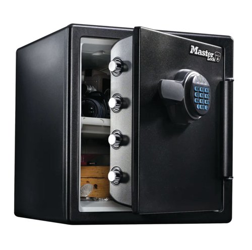 Master Lock Fire-Safe Water Resistant Safe Electronic Lock 34.8 Litres LFW123FTC