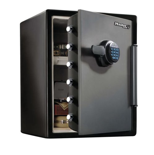 Master Lock Fire-Safe Water Resistant Safe Electronic Lock 56 Litres LFW205FYC