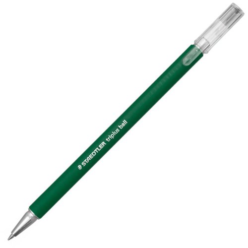 616843 Triplus Ballpoint Pen Pack Of 10 Green 431 M-5 3P