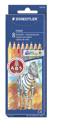 Maxi Colour Pencils Pack Of 8 126C8 3P  612437