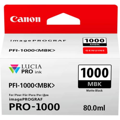 Canon 0545C001 PFI-1000MBK Matte Bk.Ink Tank