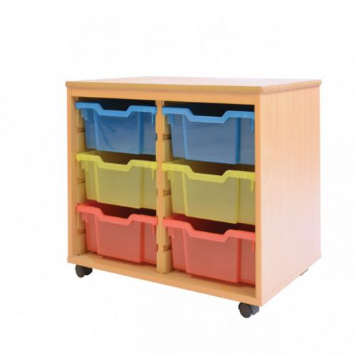 Best Value 6 Deep Tray Unit Mobile Choice of 19 Colours