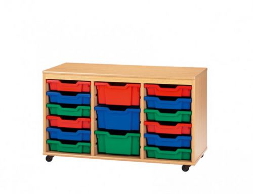 Best Value 3 Deep & 9 Shallow Tray Unit Mobile Choice of 19 Colours