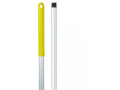 Robert Scott Hygiene Aluminium Mop/Brush Handle 48 Inch/125cm Yellow  - 0908084S