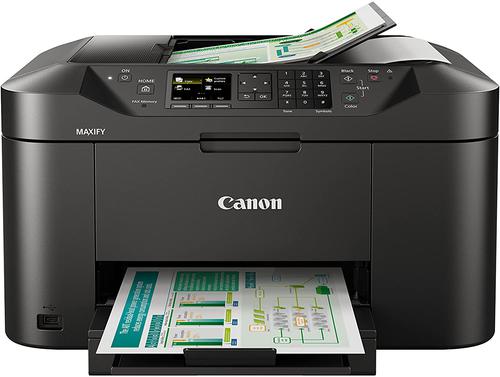 CAN0959C008 | Be more productive from your home office with an easy-to-use, high capacity and high quality multifunction colour inkjet All-In-One. Meet your printing, scanning, copying and faxing needs all from the economical MAXIFY MB2150. Enjoy print and scan support for mobile devices and cloud services. Make the most of hassle-free printing with a 19 ipm print speed and a range of network features.