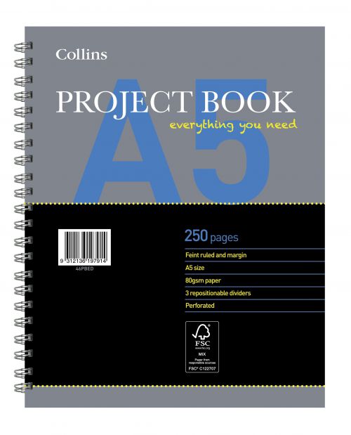 Collins Essential A5 Project Book PK5