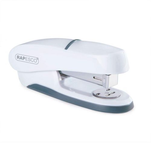 Rapesco P20 Shimma Half Strip Stapler Plastic 20 Sheet White - 1273 29646RA Buy online at Office 5Star or contact us Tel 01594 810081 for assistance