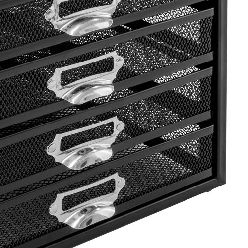 Osco Mesh 5 Sorter Drawer (Black)