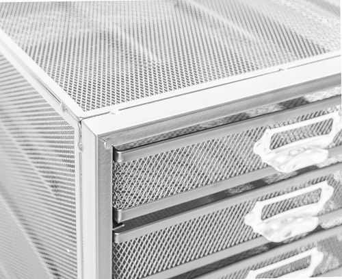 Osco Mesh 5 Sorter Drawer (Silver)