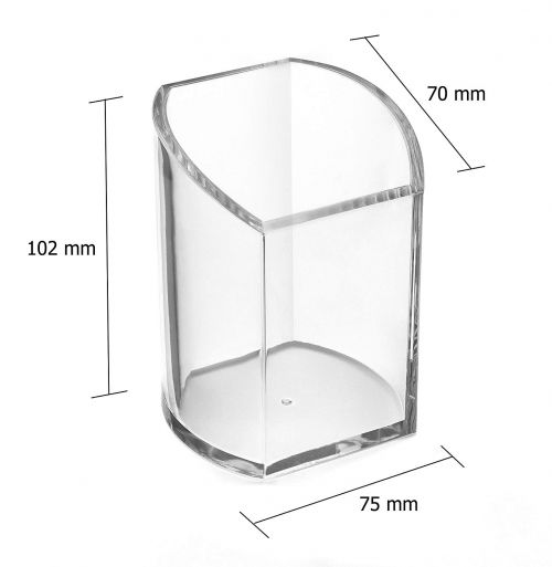 Osco Clear Acrylic Pen Pot