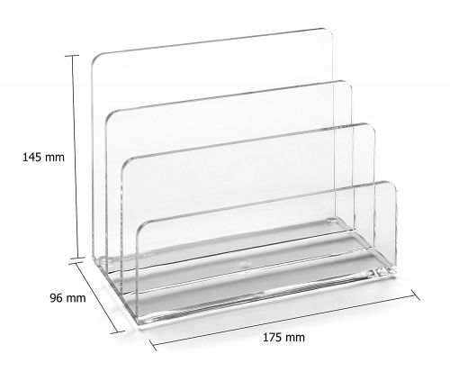 Osco Clear Acrylic Letter Holder