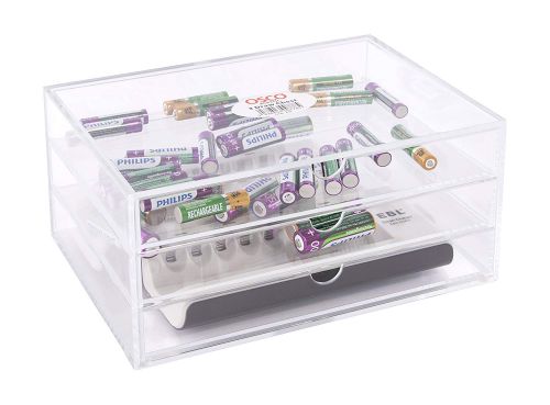 Osco Clear Acrylic 3 Drawer Chest