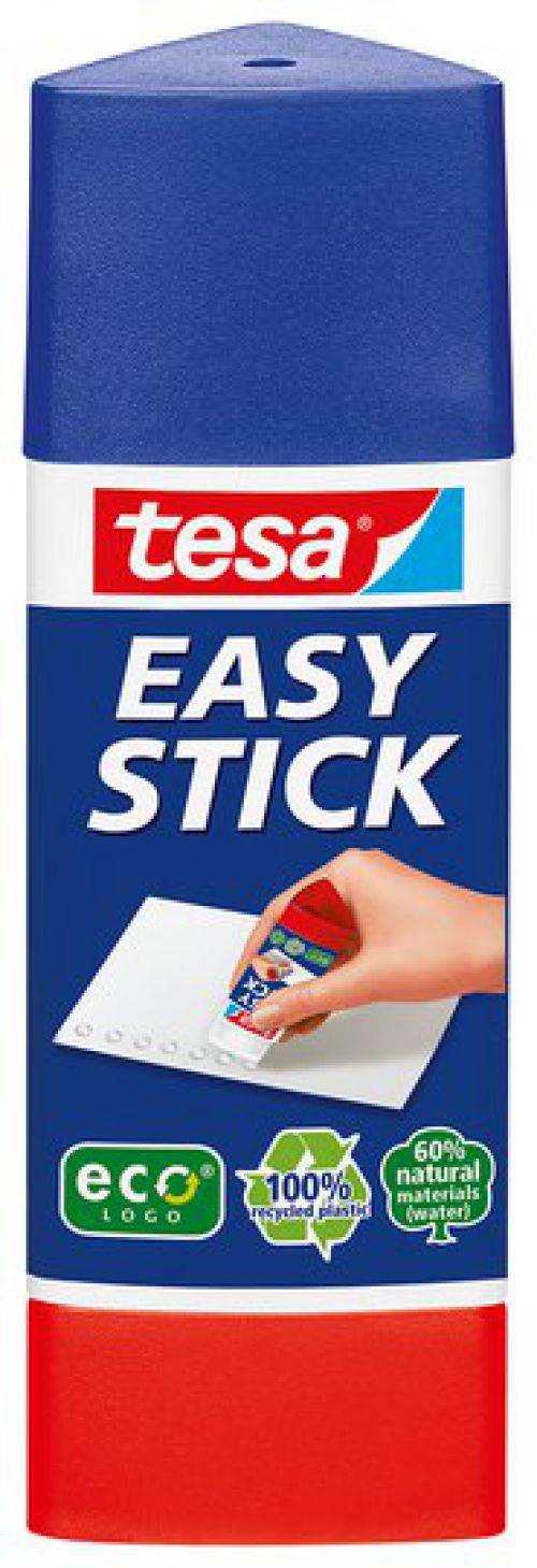 tesa Easy Stick Triangular Eco- Friendly Glue Stick 25g 57030