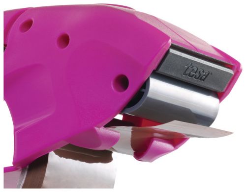 tesa Hand Packaging Tape Dispenser Pink 51113 PK1