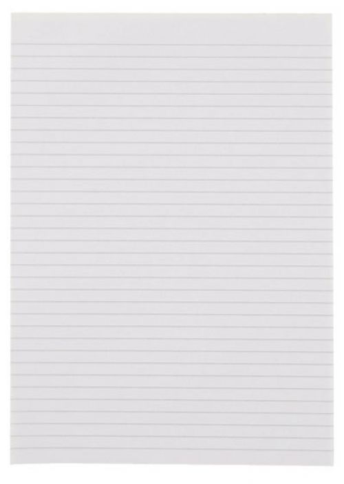 Value A4 Memo Pad Feint Ruled PK10