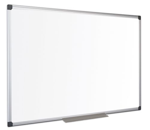 Bi-Office Maya Enamel Aluminium Framed Whiteboard 60x45cm
